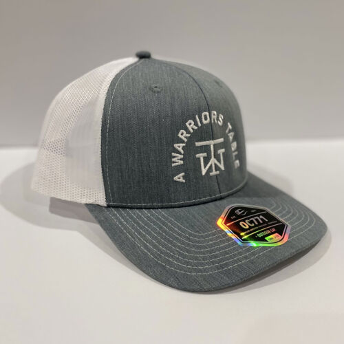 AWT gray snap-back ball cap