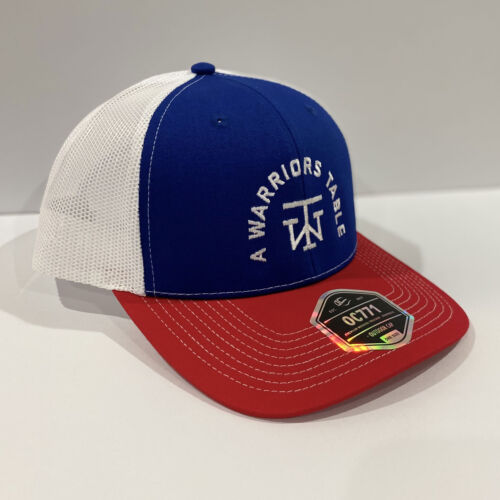 AWT Red/White/Blue snap-back ball cap